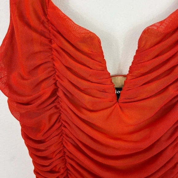 Superdown x Draya Michele Marlene Ruched Mini Dress Sz S - Picture 8 of 13